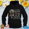 God Gifted Me Two Titles Mom And Grandma Flower Mother's Day T Shirt