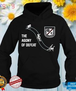 Men’s The Agony of defeat shirt