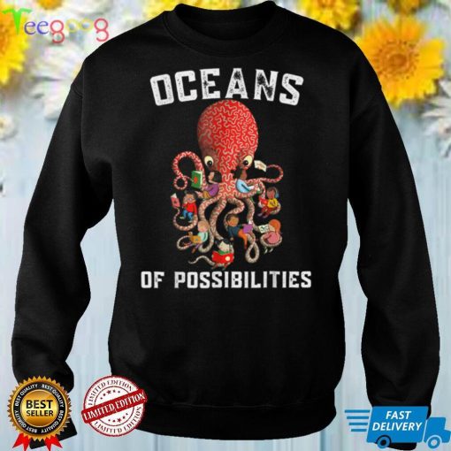 Oceans of Possibilities Summer Reading 2022 Librarian T Shirt