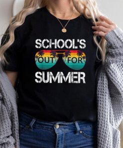 Retro Vintage Style Summer Dress School's Out For Summer T Shirt