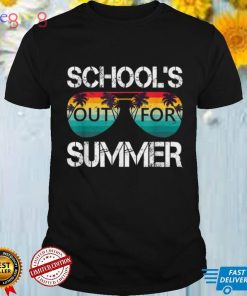 Retro Vintage Style Summer Dress School's Out For Summer T Shirt
