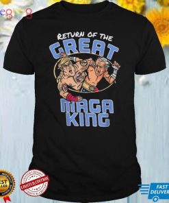 Return Of The Great Maga King Trump Vs Biden Fight T Shirt