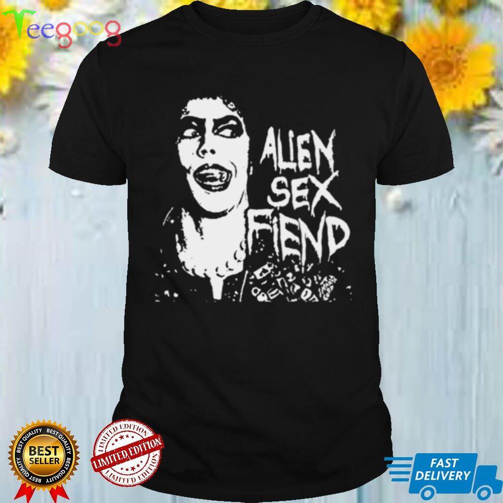 Rocky Alien sex fiend shirt