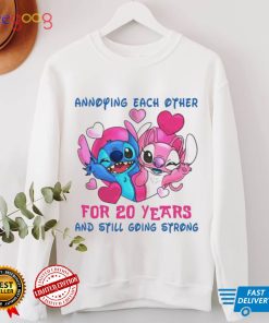 Stitch Annoying each other andy selena for 20 years and still going strong shirt