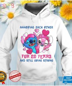 Stitch Annoying each other andy selena for 20 years and still going strong shirt