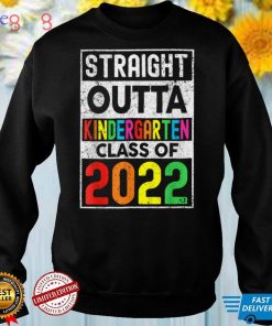 Straight Outta Kindergarten Class Of 2022 Grad Graduation T Shirt