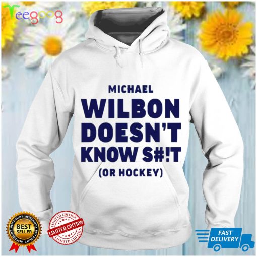 Tampa Bay Lightning Michael Wilbon Wilbon Doesnt Know ST shirt