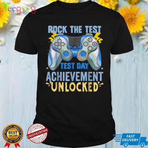 Teacher Testing STAAR Test Exam Gamer Rock The Test May 2022 T Shirt