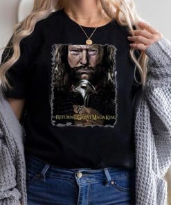 The Return Of The Great Maga King Trump T Shirt
