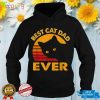Vintage Best Cat Dad Ever Retro Father's Day T T Shirt