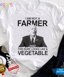 joe Biden I am not a farmer but this sure looks like a vegetable shirt