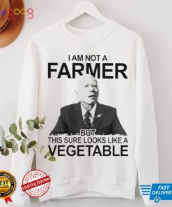 joe Biden I am not a farmer but this sure looks like a vegetable shirt