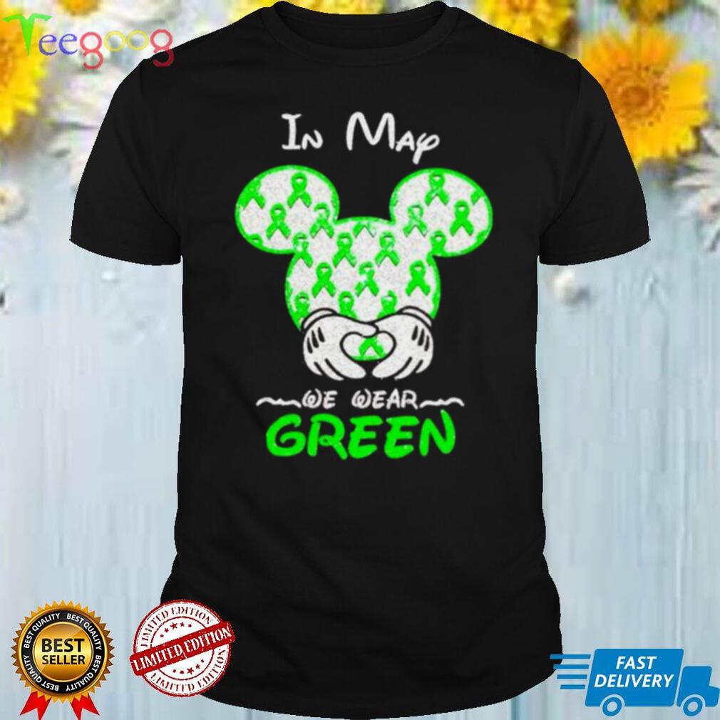 mickey in map we wear green shirt