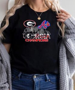 2022 Champions UGA Bulldogs Braves NCAA Georgia Bulldogs shirt