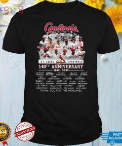 Adam Wainwright St Louis Cardinals 140th Annoversary 1882 2022 T Shirt