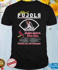 Albert Pujols First Baseman Adam Wainwright St Louis Cardinals T Shirt