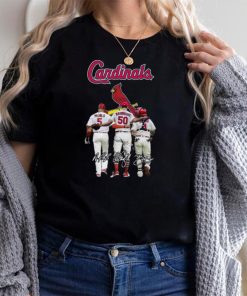 Albert Pujols, Yadier Molina, Adam Wainwright St Louis Cardinals T Shirt