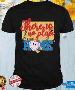 Baseball there is no place like home heart shirt