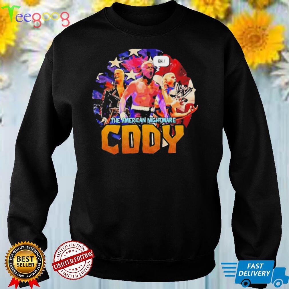 Cody Rhodes The American Nightmare T Shirt