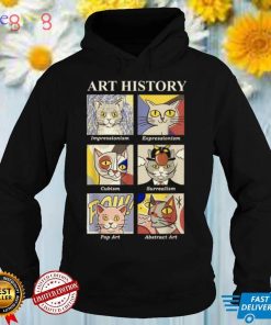 Cute Artistic Cat Cat Art History Cute Cat Painting Shirt