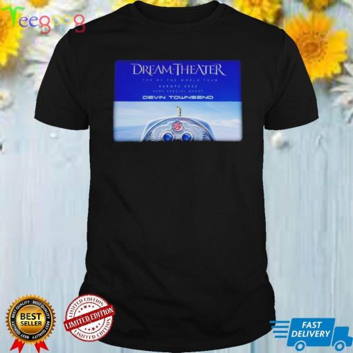 Dream Theater The Top Of The World 2022 Tour shirt
