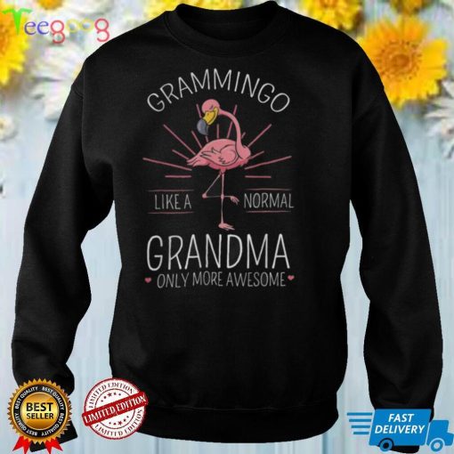 Grammingo Like A Normal Grandma Only More Awesome Mom Gift T Shirt