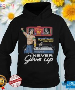 John Cena Merch 20 Years Never Give Up Shirt