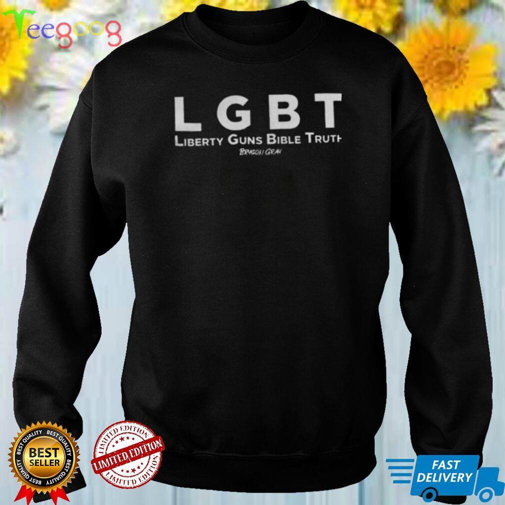 LGBT Liberty Guns Bible Truth Bryson Gray 2022 T shirts