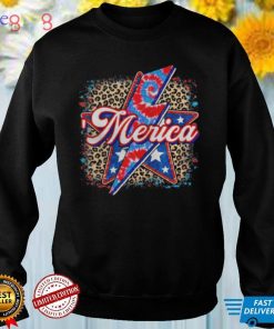 Leopard merica American flag shirts