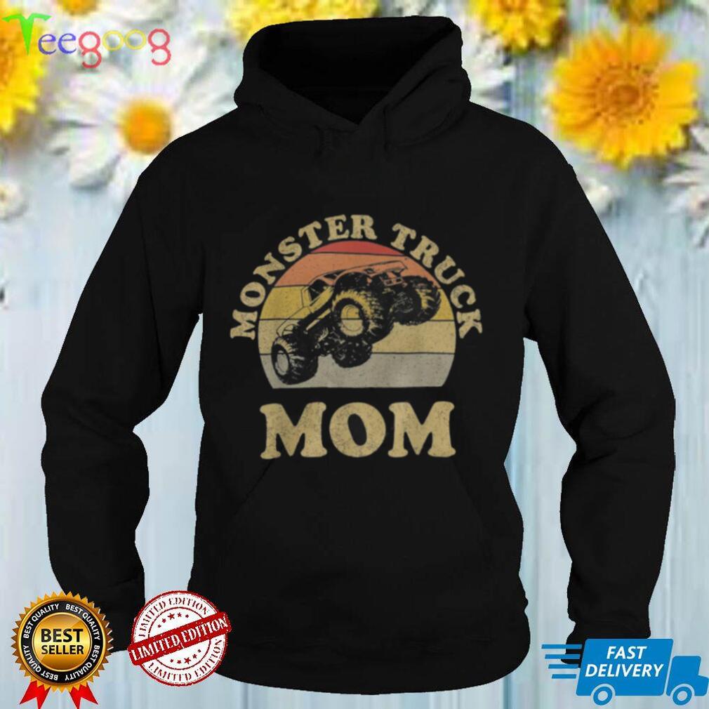 Monster Truck Mom Retro Vintage Monster Truck Shirt T Shirt