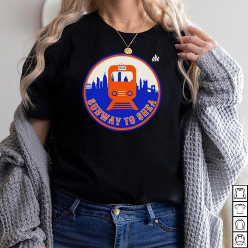 New York Mets On Air Subway to Shea shirt