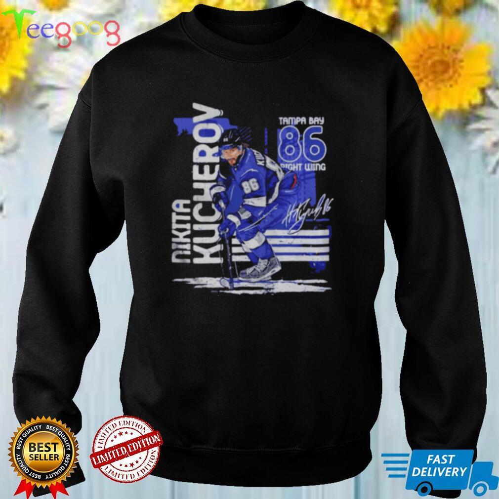 Nikita Kucherov Tampa Bay Lightning State signature shirt