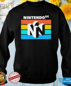 Nintendo 64 Rainbow vintage logo shirt