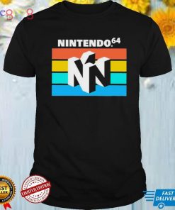 Nintendo 64 Rainbow vintage logo shirt