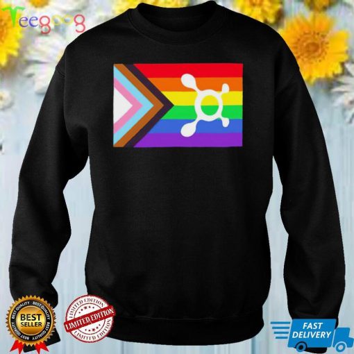 OTF Progress Pride Flag Active shirt
