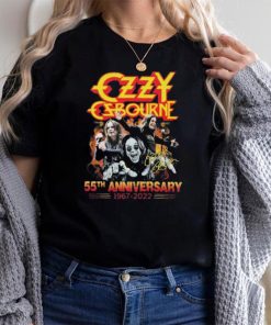 Ozzy Osbourne 55th Anniversary 1967 2022 Signatures New Design T Shirt