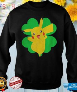 Pokemon St Patrick’s Day Lucky Pikachu Shirts