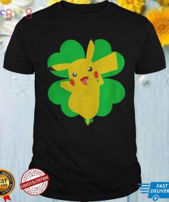 Pokemon St Patrick’s Day Lucky Pikachu Shirts