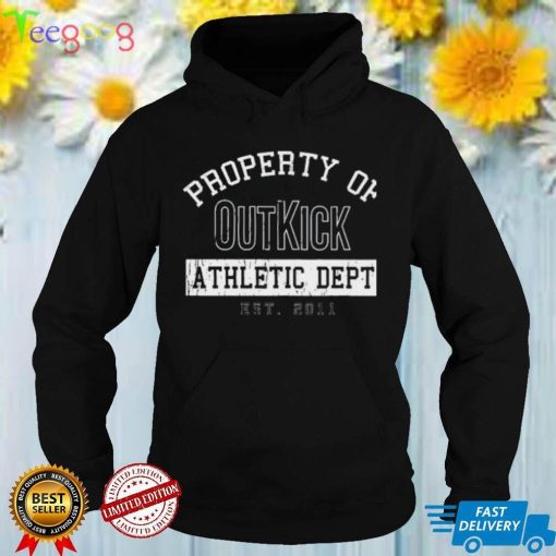 Property Of Outkick Athletic Dept Est 2011 T Shirts