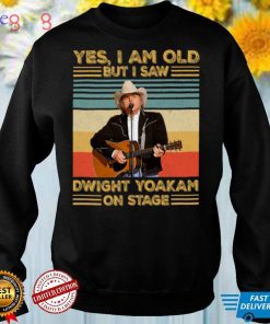 Retro Yes Im Old But I Saw Dwight Yoakamt On Stage Essential T Shirt