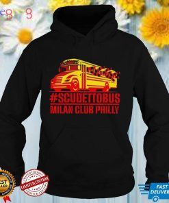 Scudettobus Milan Club Philly funny T shirt
