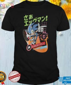 Sonic The Hedgehog With Kanji Shirt