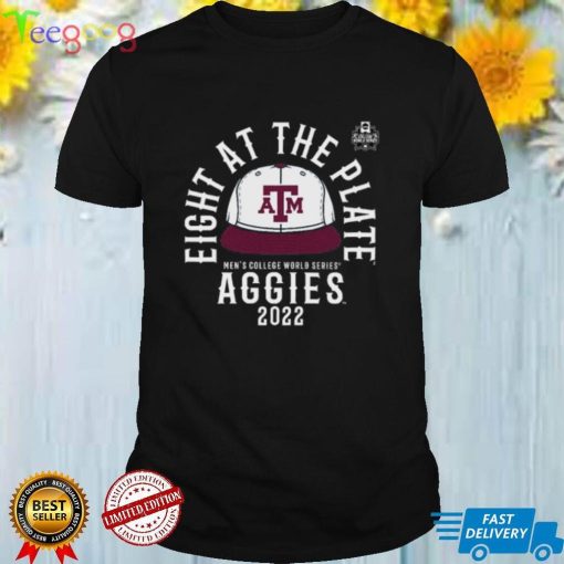 Texas A&M Aggies Men's Baseball 2022 Eight At The Plate T Shirt