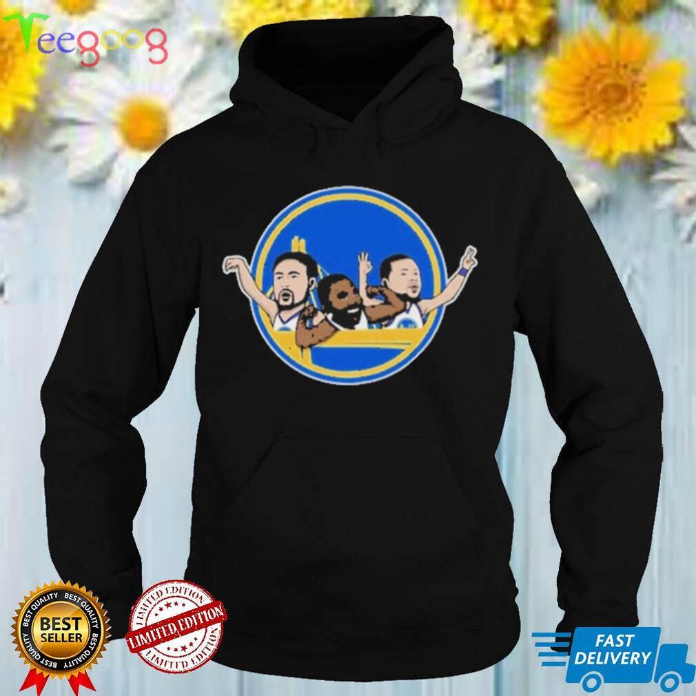 The Warriors Big 3 Cartoon Shirt