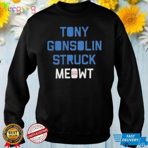 Tony Gonsolin Struck Meowt T Shirt