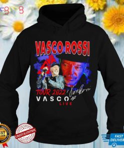Vasco Rossi tour 2022 Vasco live signature T shirt