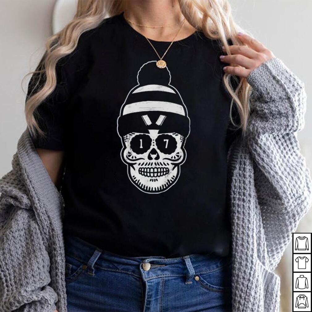 17 Josh Allen sugar skull shirt