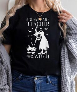 Halloween Witch Daycare Teacher Childcare Provider T Shirt 3