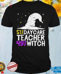 Halloween Witch Daycare Teacher Childcare Provider T Shirt 4