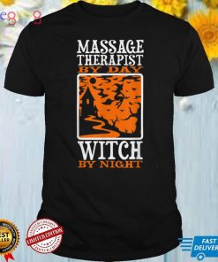 Halloween Witch Massage Therapist T Shirt 2